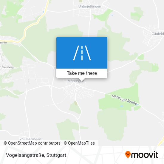 Карта Vogelsangstraße