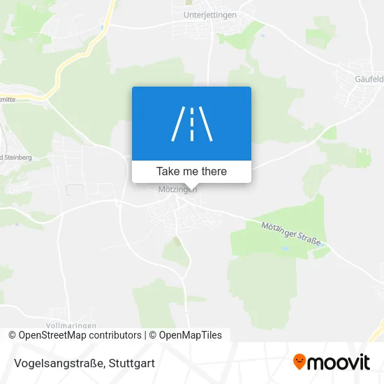 Карта Vogelsangstraße