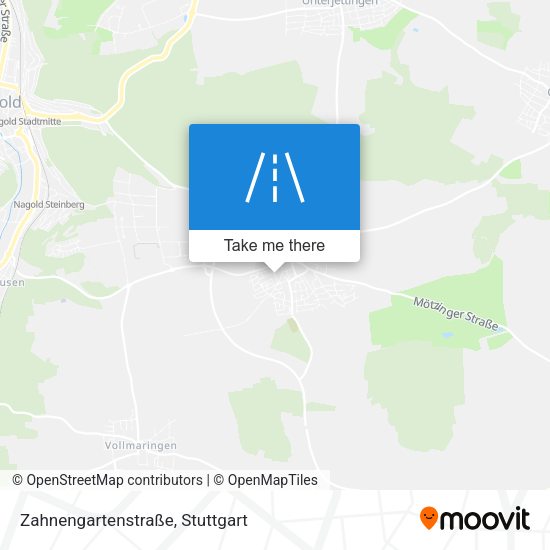 Карта Zahnengartenstraße