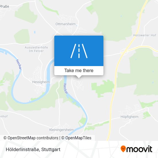 Hölderlinstraße map