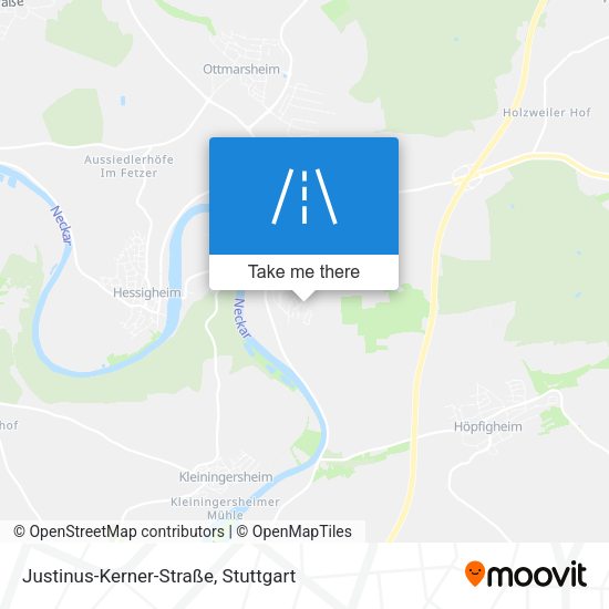 Justinus-Kerner-Straße map