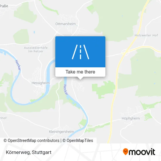 Карта Körnerweg
