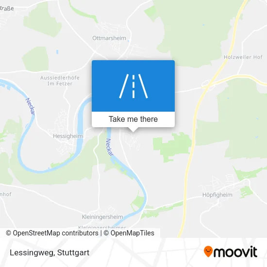 Карта Lessingweg