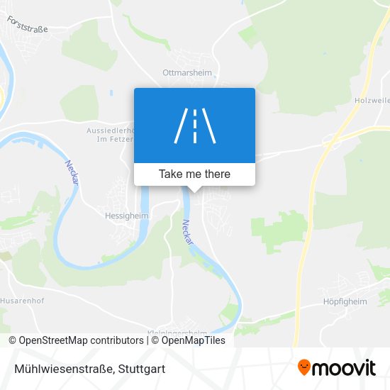 Mühlwiesenstraße map