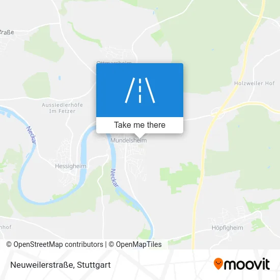 Карта Neuweilerstraße