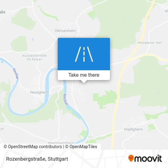 Карта Rozenbergstraße