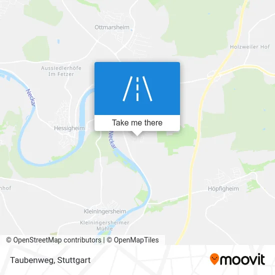 Карта Taubenweg