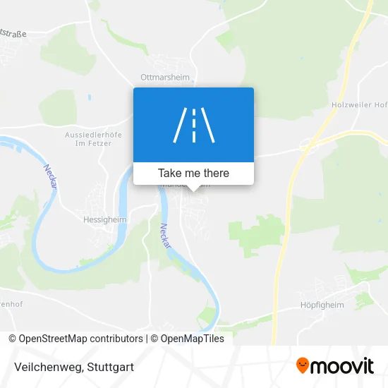 Карта Veilchenweg