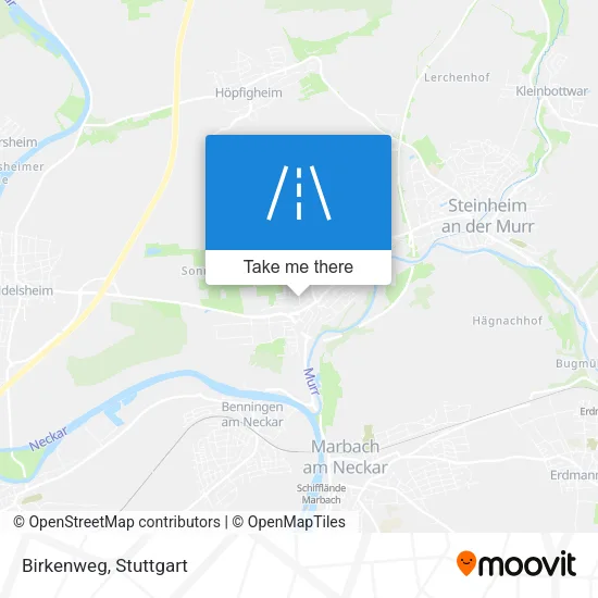 Карта Birkenweg