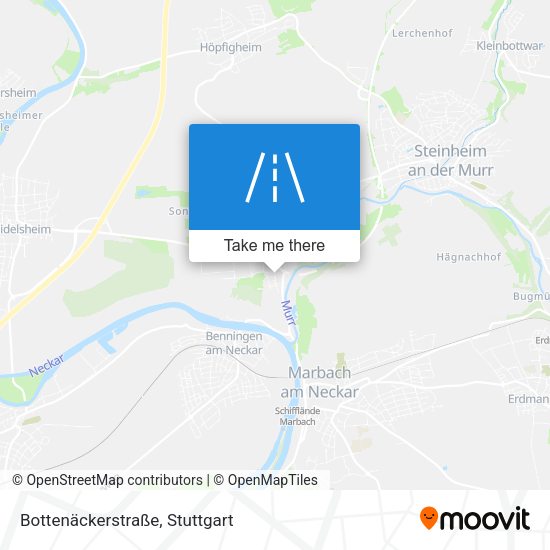 Bottenäckerstraße map