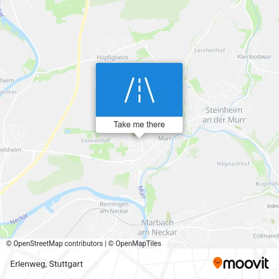 Карта Erlenweg