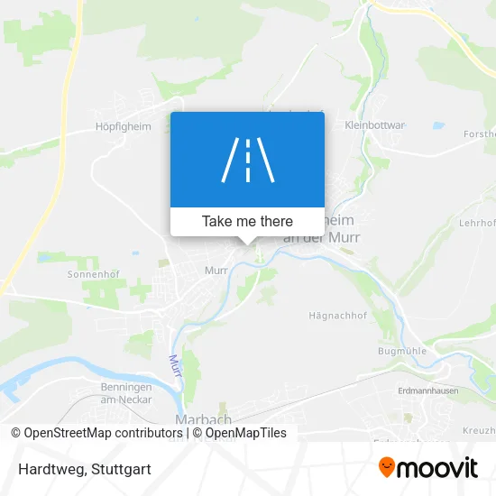 Карта Hardtweg