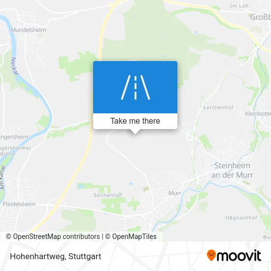 Карта Hohenhartweg