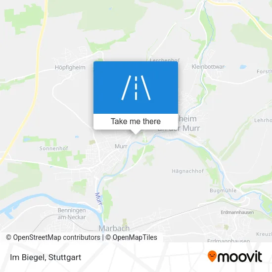 Карта Im Biegel