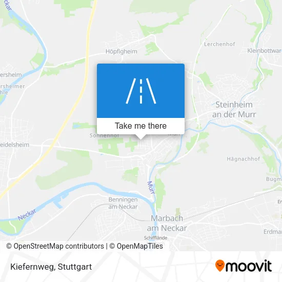 Карта Kiefernweg