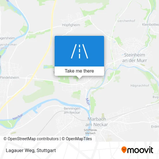 Карта Lagauer Weg