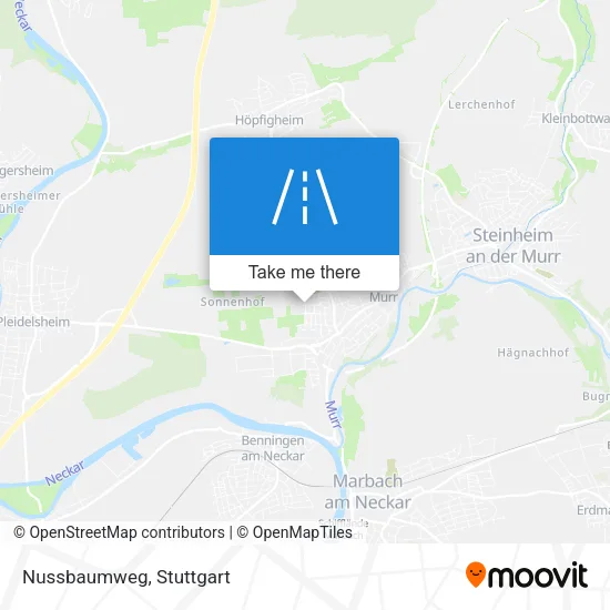 Карта Nussbaumweg