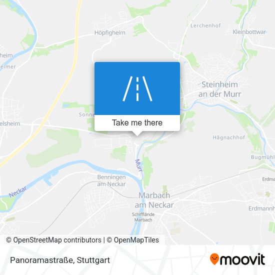 Panoramastraße map