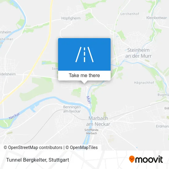 Карта Tunnel Bergkelter
