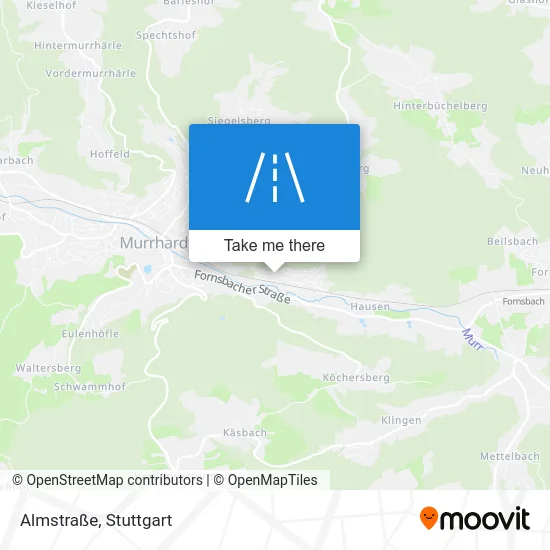 Карта Almstraße