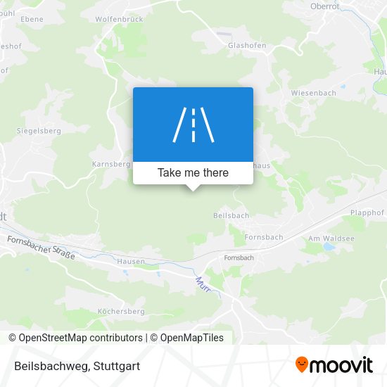 Карта Beilsbachweg