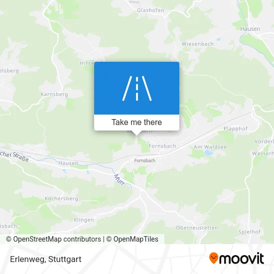Карта Erlenweg