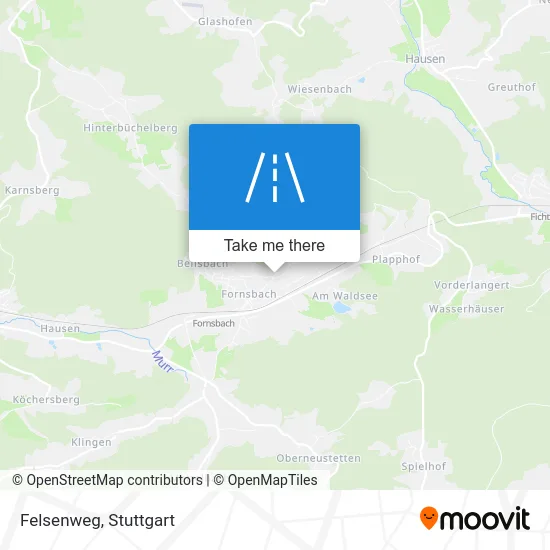 Карта Felsenweg