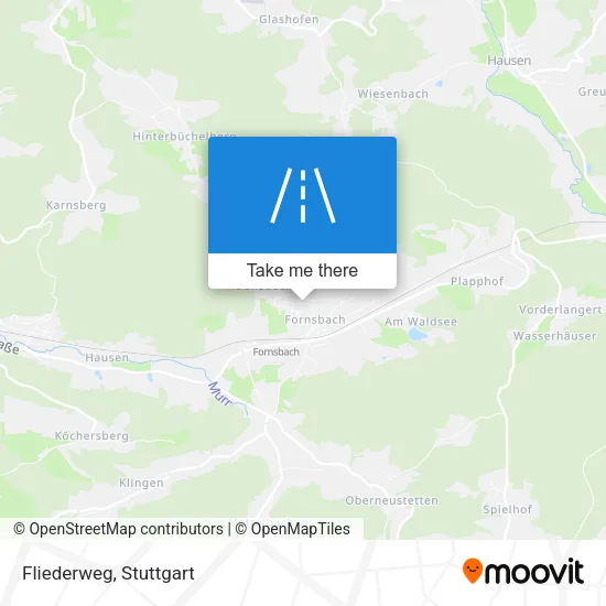 Карта Fliederweg