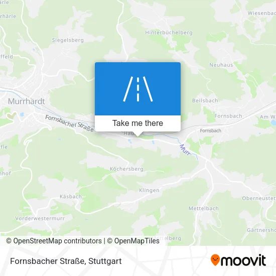 Карта Fornsbacher Straße