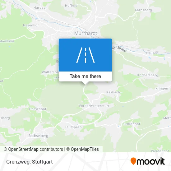 Карта Grenzweg