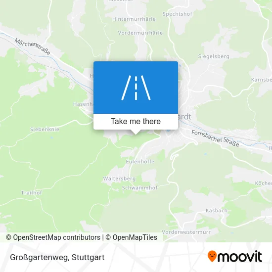 Карта Großgartenweg