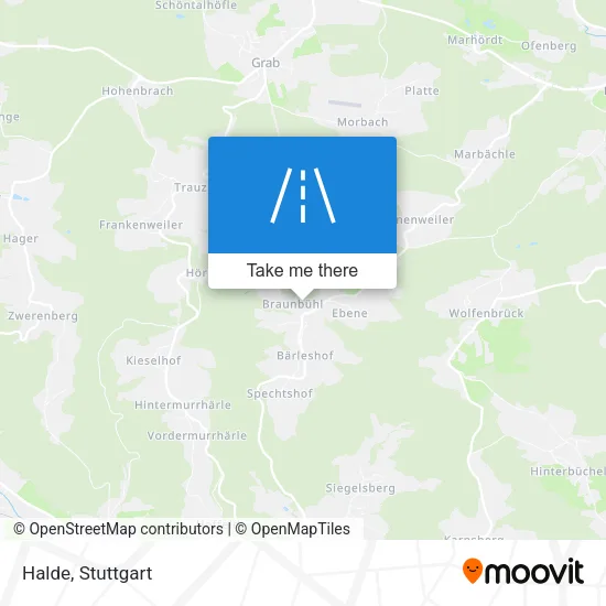 Карта Halde