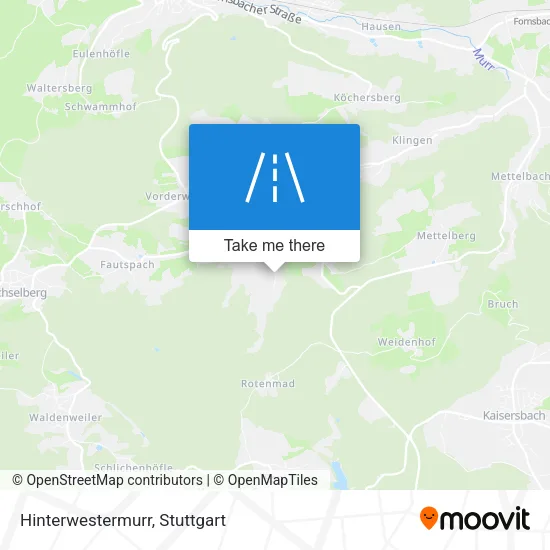 Карта Hinterwestermurr
