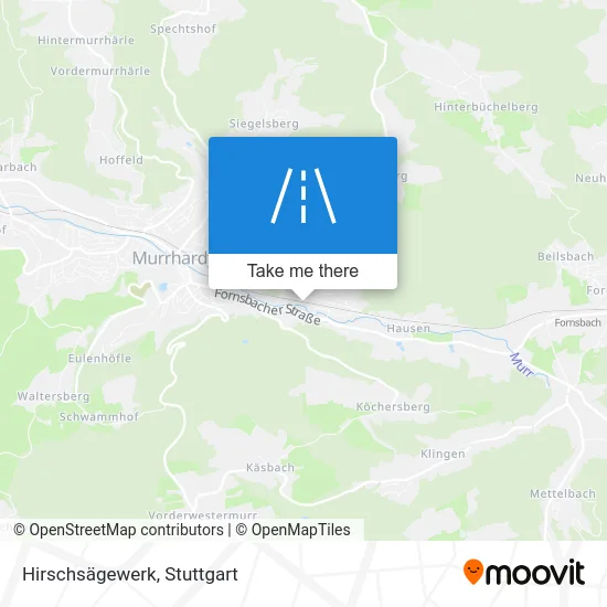 Карта Hirschsägewerk