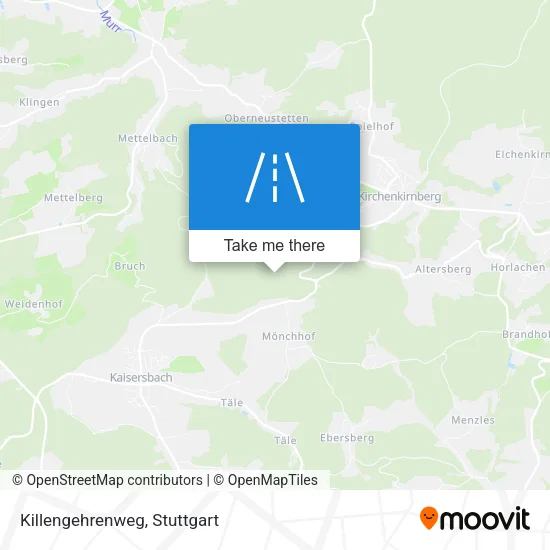Карта Killengehrenweg