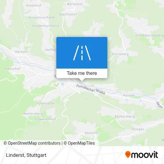 Карта Linderst