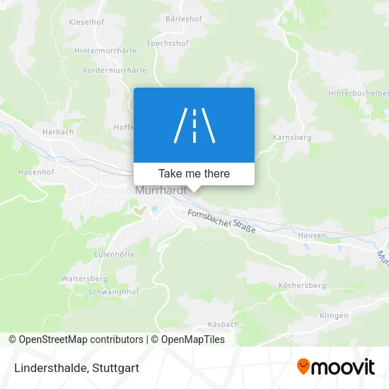 Карта Lindersthalde