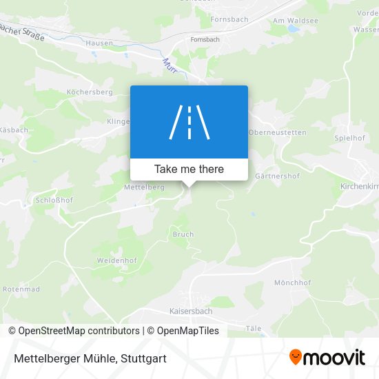 Mettelberger Mühle map