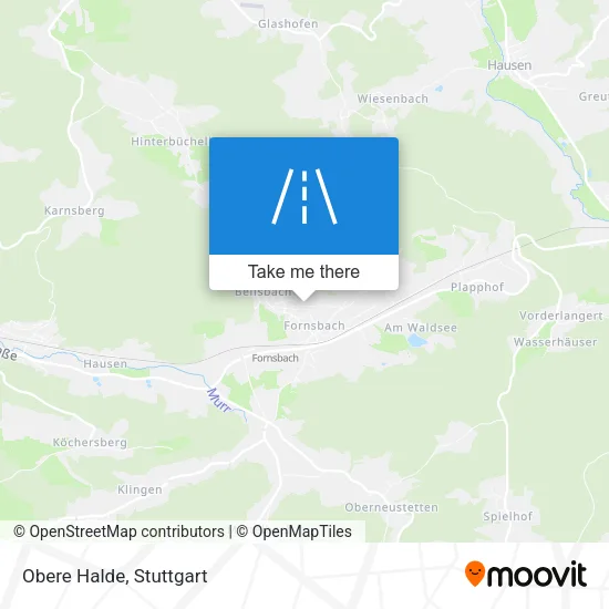 Карта Obere Halde