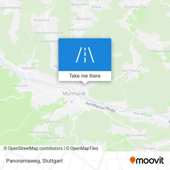 Карта Panoramaweg