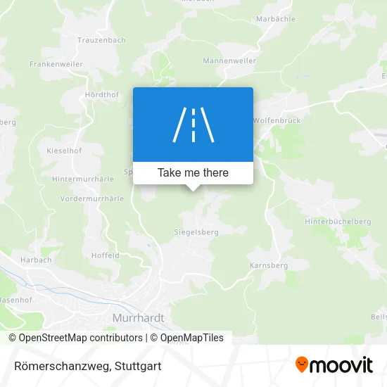Карта Römerschanzweg