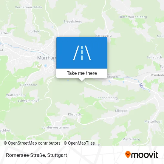 Карта Römersee-Straße