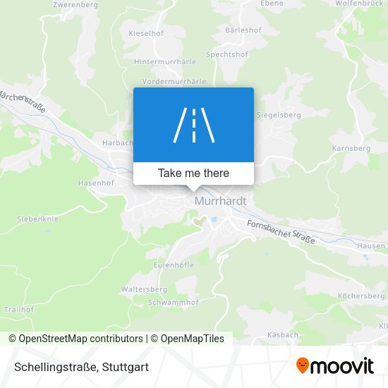 Карта Schellingstraße