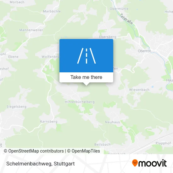 Карта Schelmenbachweg