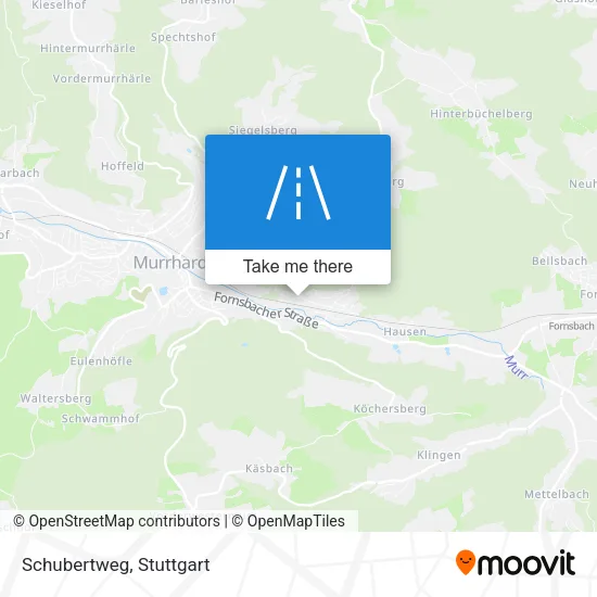 Карта Schubertweg