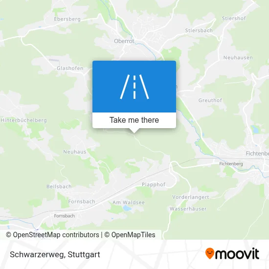Schwarzerweg map