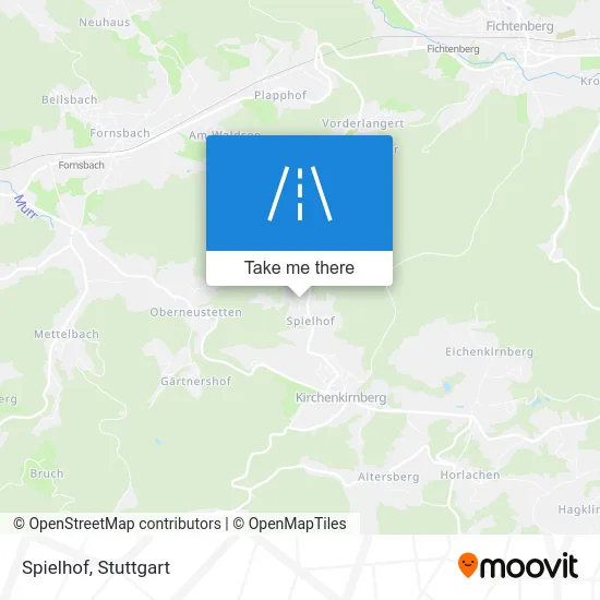 Карта Spielhof