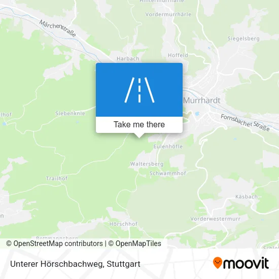 Карта Unterer Hörschbachweg