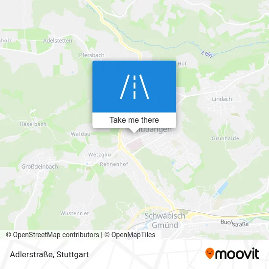 Карта Adlerstraße