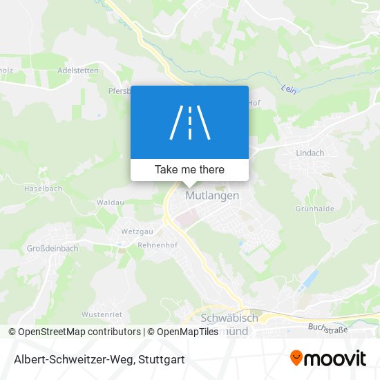 Карта Albert-Schweitzer-Weg